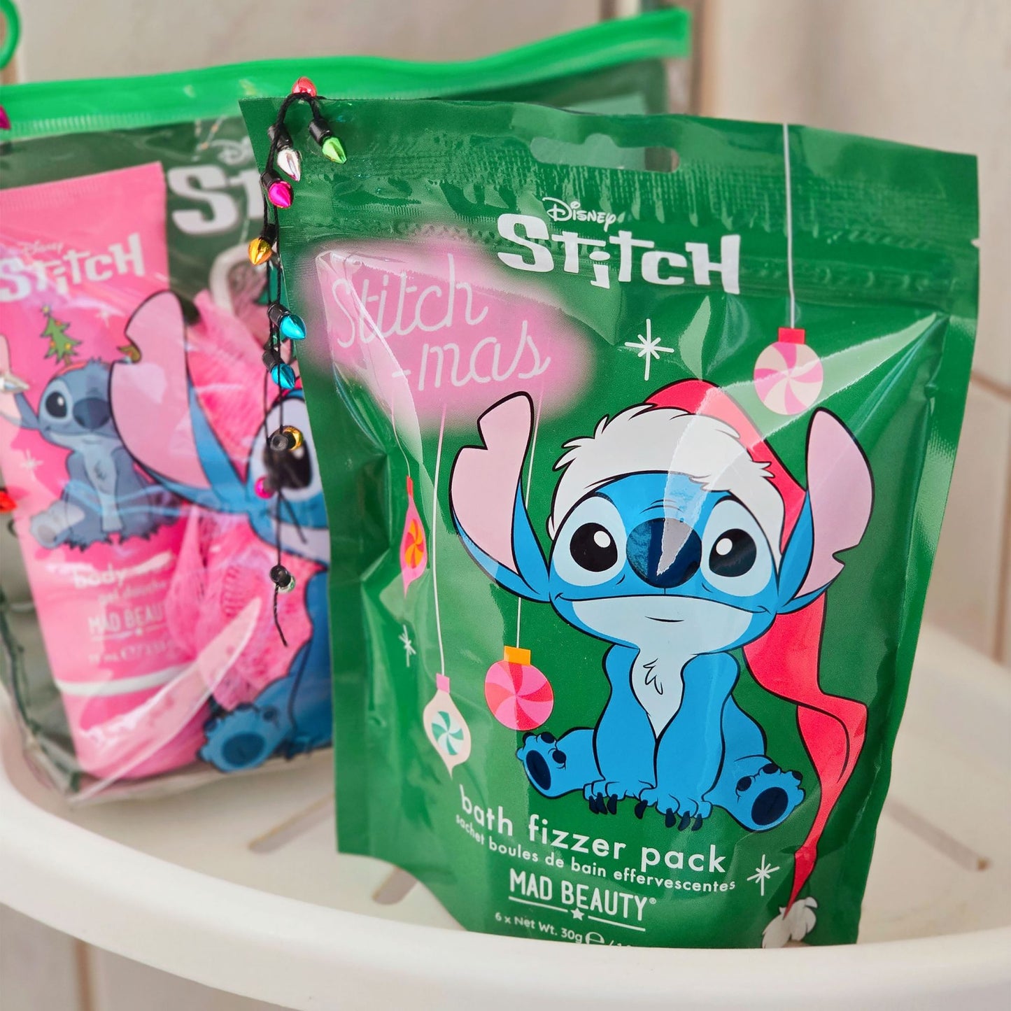 Stitch-mas Badefizzer 6er Set - Lilo & Stitch