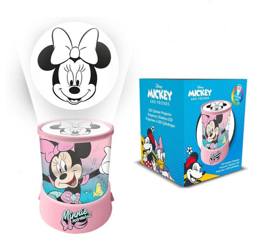 Disney Minnie Mermaid 2-in-1 Projektor Lampe  Nachtlicht