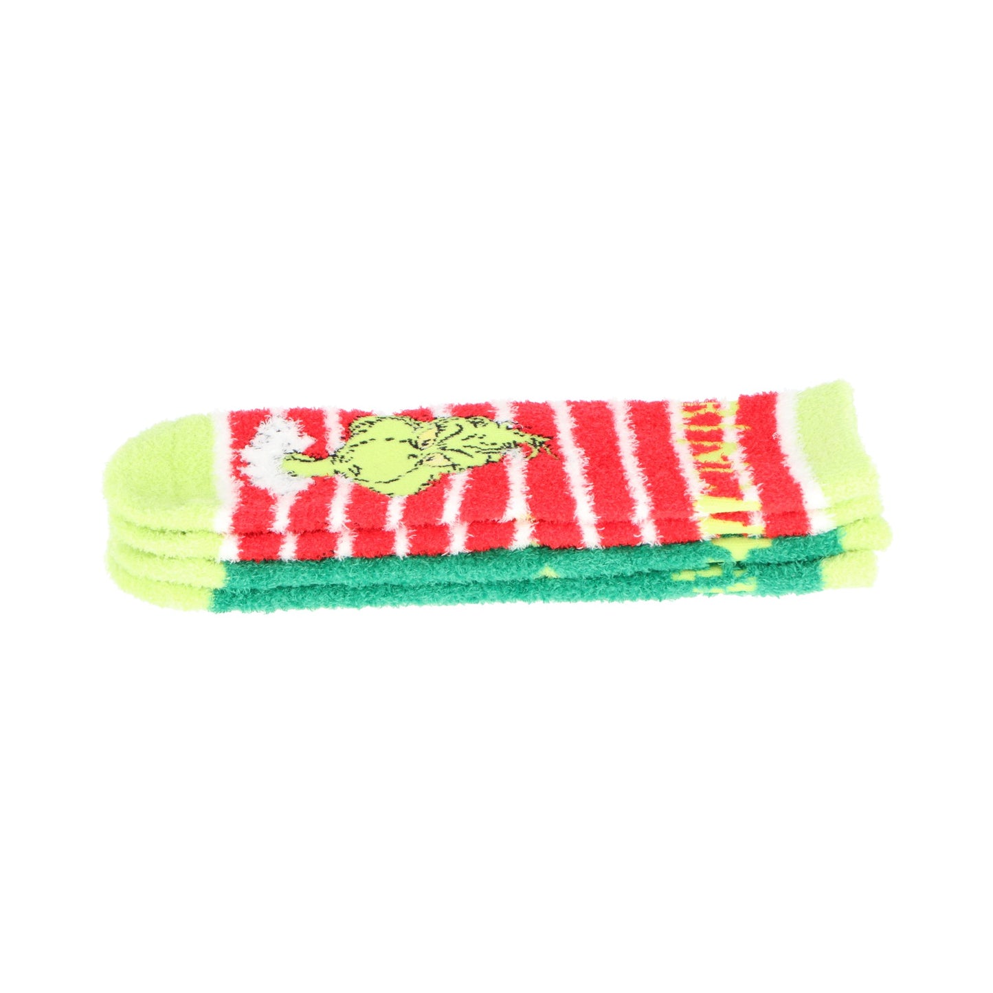 Der  Grinch 2er-Pack flauschige Socken