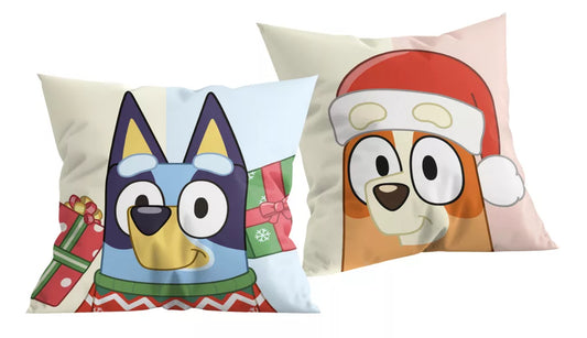 Bluey Weihnachtskissen Dekoratives Kissen