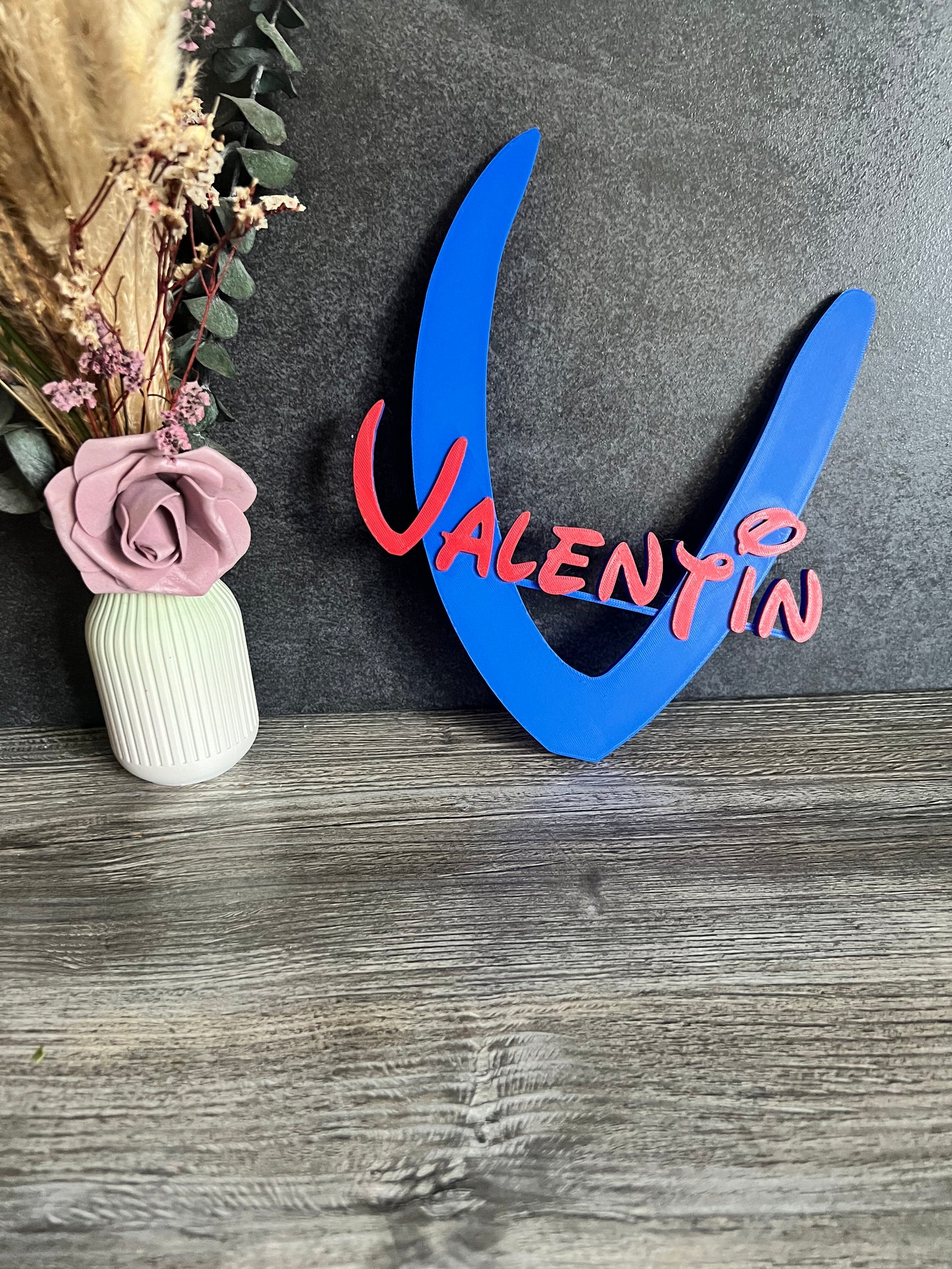 Personalisiertes Schild in 3D Optik