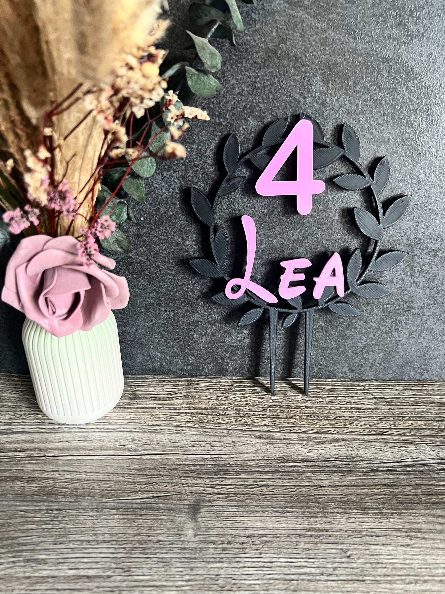 Personaliesiertes Kuchen/ Torten Schild