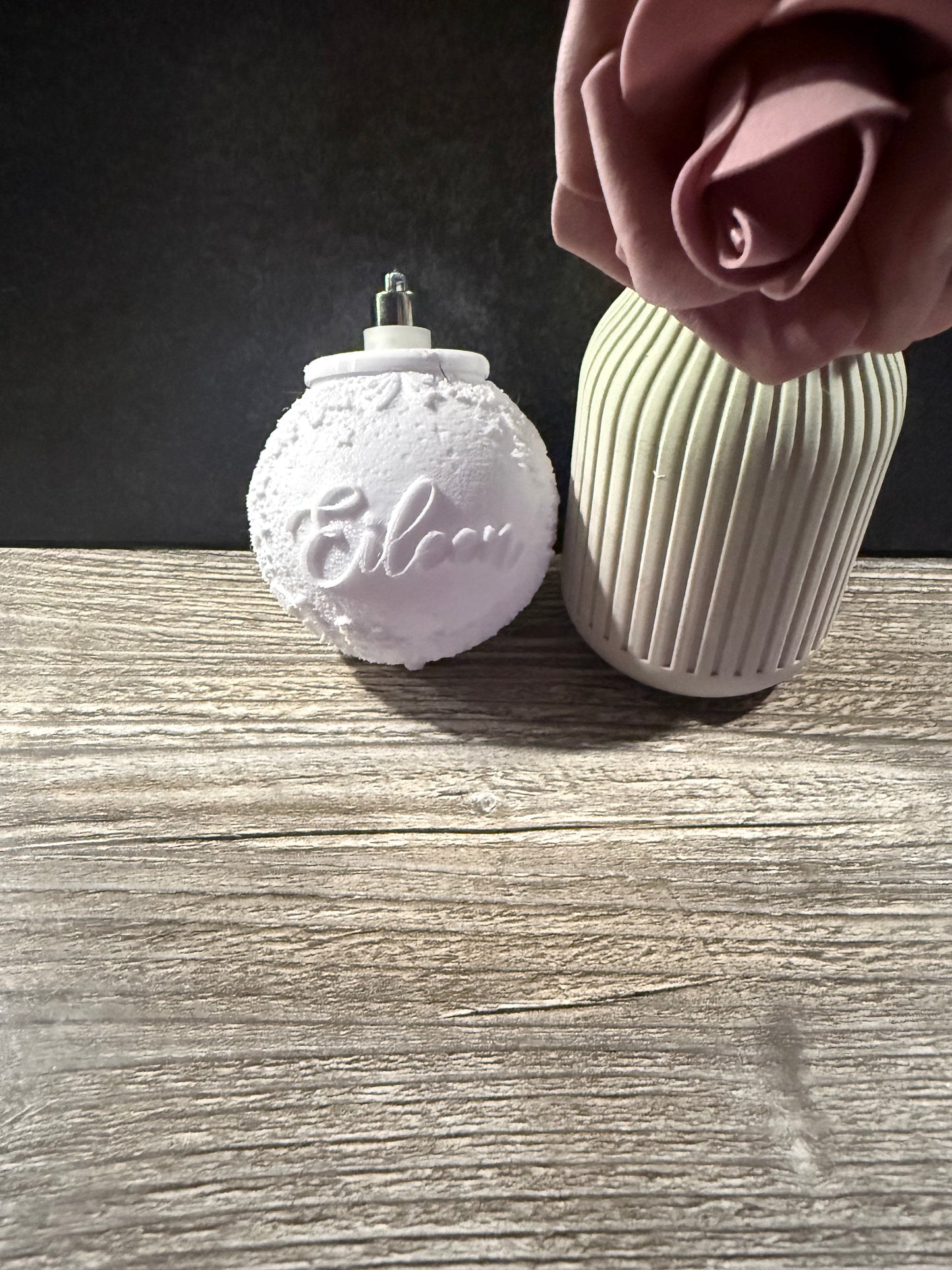 LED Weihnachtskugel mit Namen