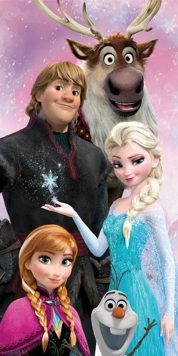 Disney Eiskönigin Family & Friends Badetuch Strandtuch