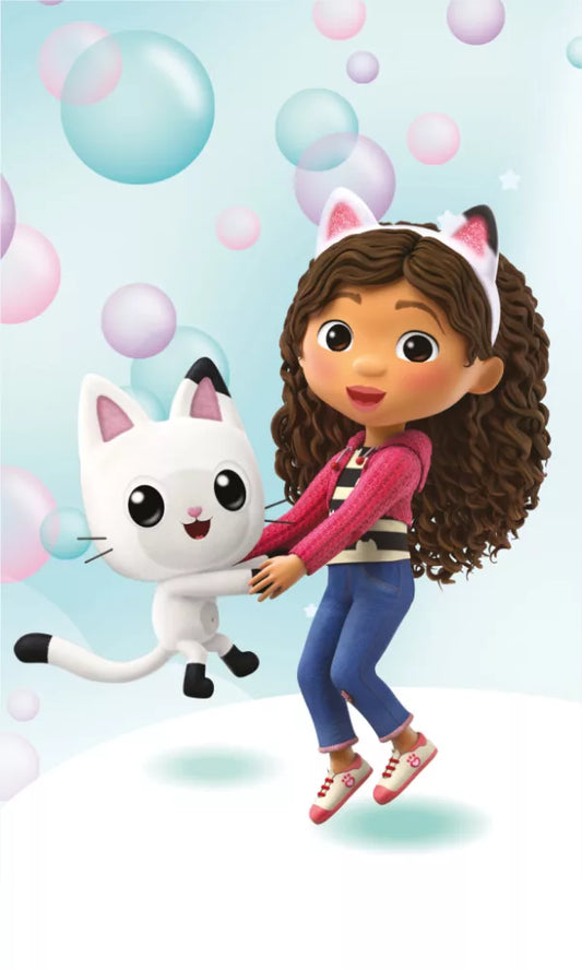 Gabby's Dollhouse Bubbles Handtuch
