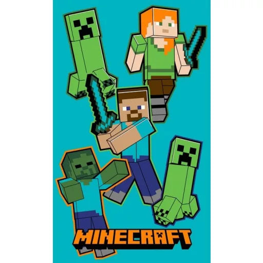 Minecraft Handtuch Gesichtstuch