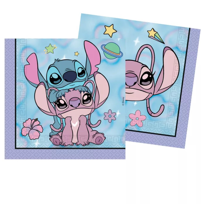 Disney Stitch - 20 Servietten - ca. 33 x 33 cm
