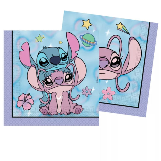 Disney Stitch - 20 Servietten - ca. 33 x 33 cm