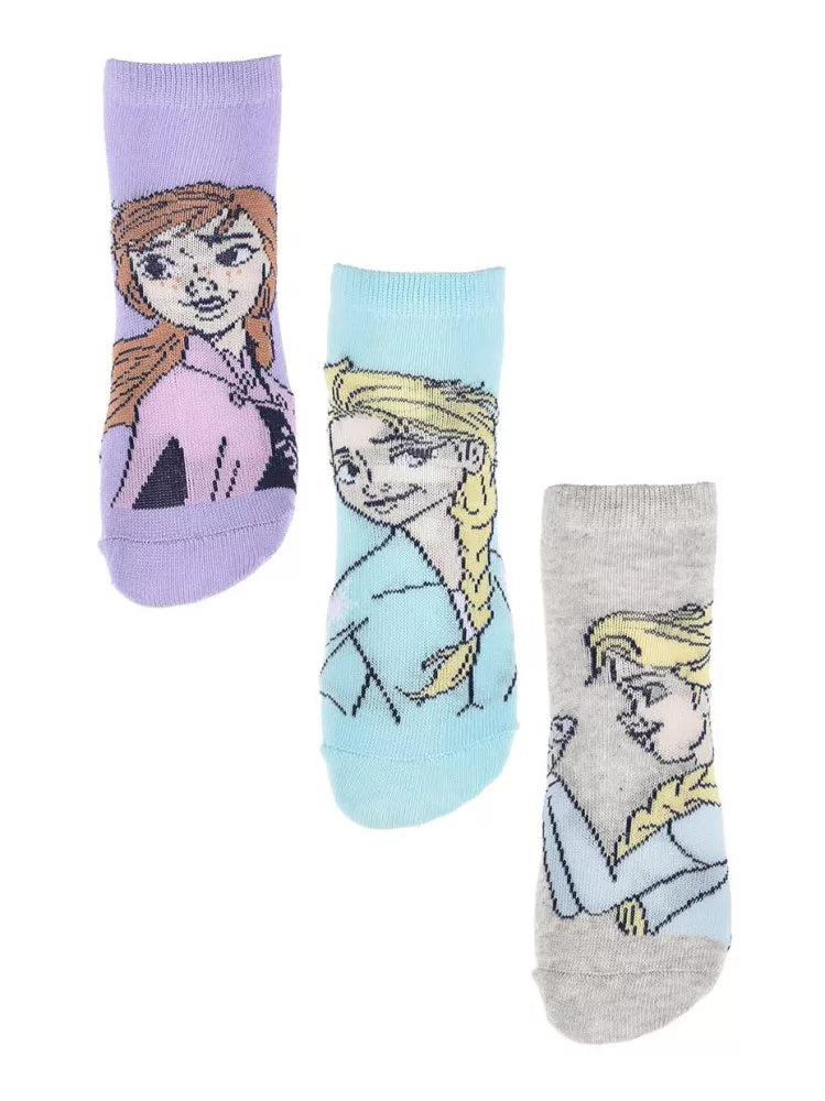 Disney Frozen 3er-Pack Sneaker Socken