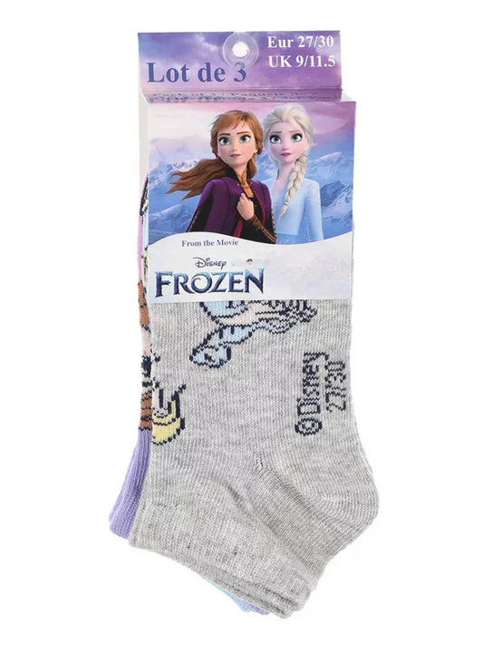 Disney Frozen 3er-Pack Sneaker Socken