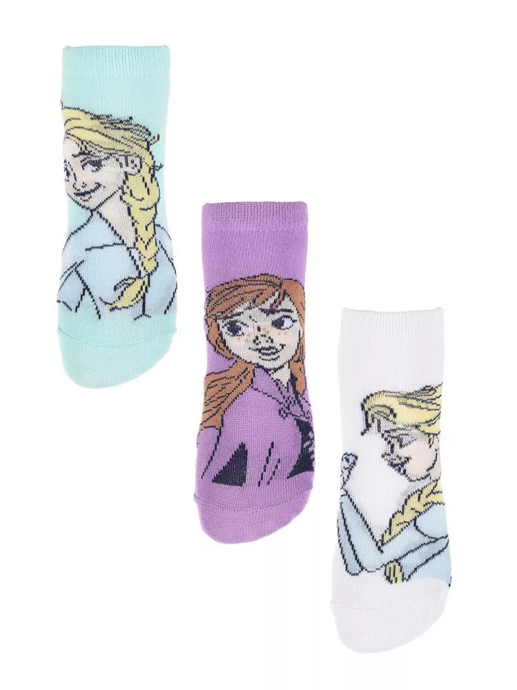 Disney Frozen 3er-Pack Sneaker Socken