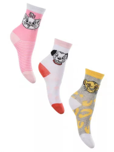 3er-Pack Disney Classic Kinder Socken
