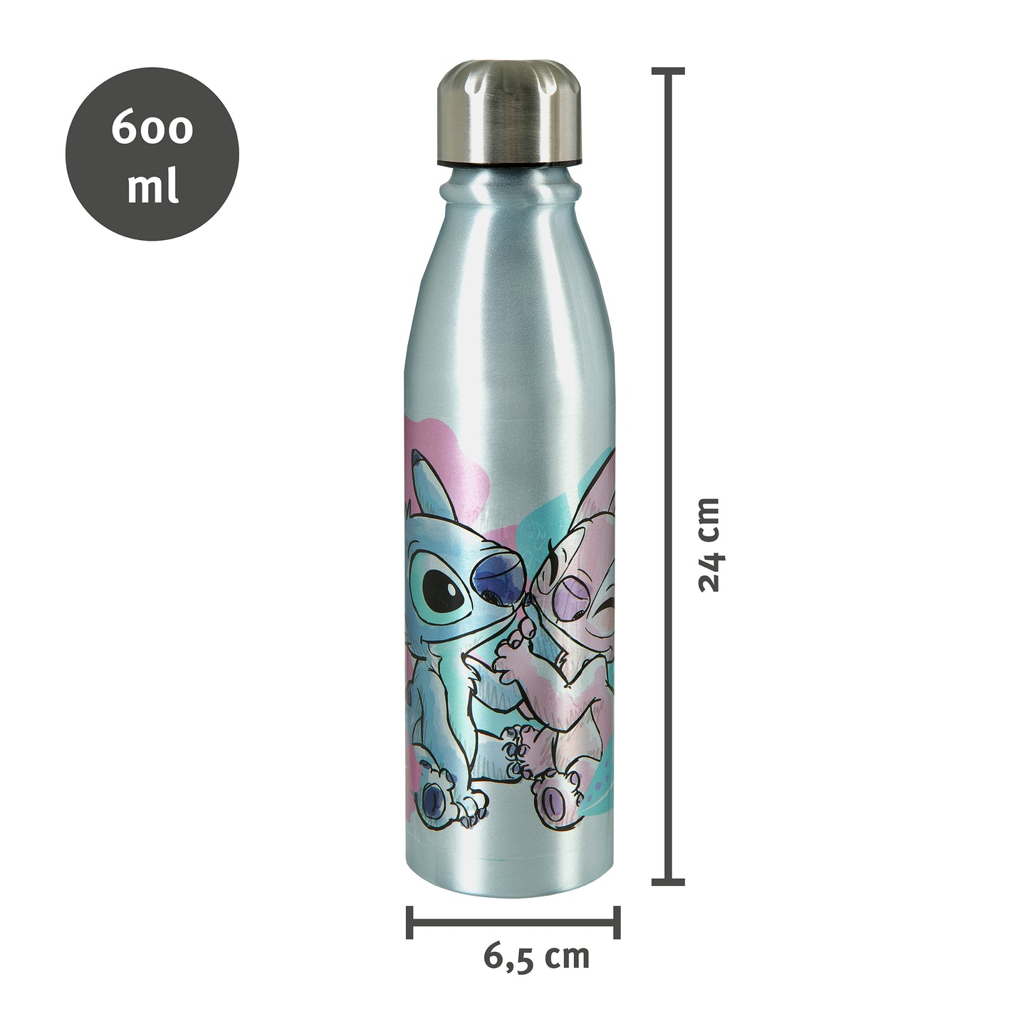 Lilo & Stitch Aluminium Trinkflasche 600ml