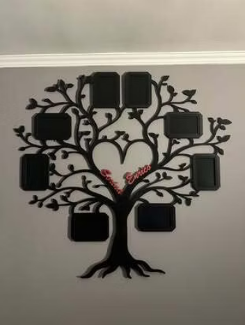 Foto Wand Puzzle 33.teilig mit Namen