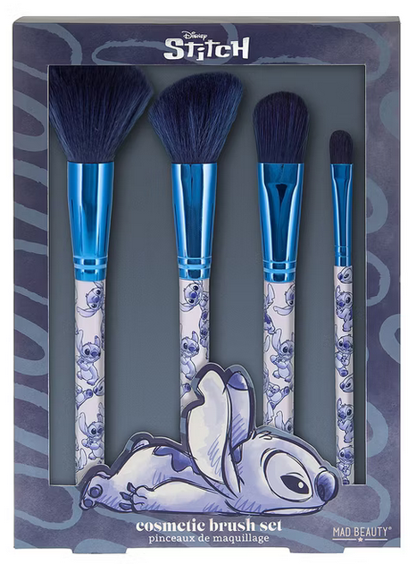 Stitch Denim Cosmetic Brush Set