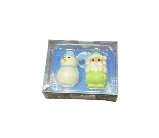 RADIERER Santa &  Olaf 2er Set