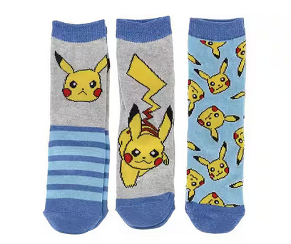 3er Pack Pokemon Socken