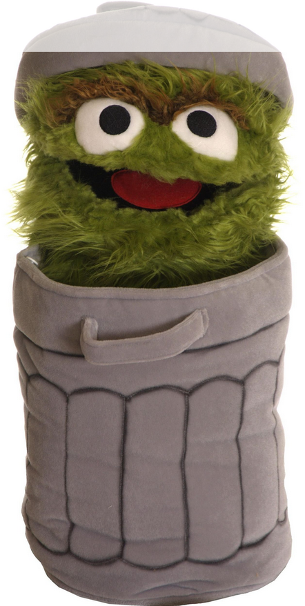 Vorbestellung Handpuppe Living Puppets Handpuppe Oskar Sesamstrasse 65 cm SE104