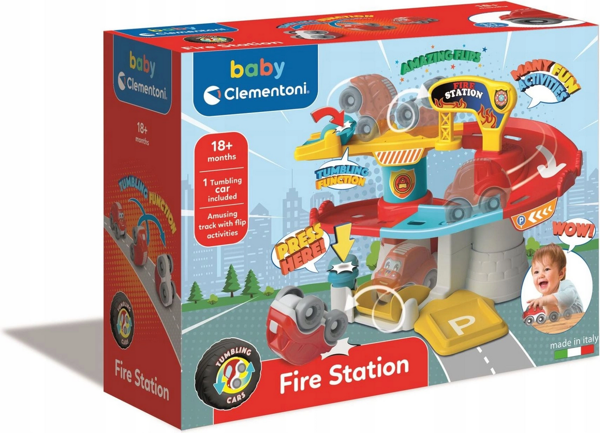 Clementoni Baby Feuerwehrstation mit Auto