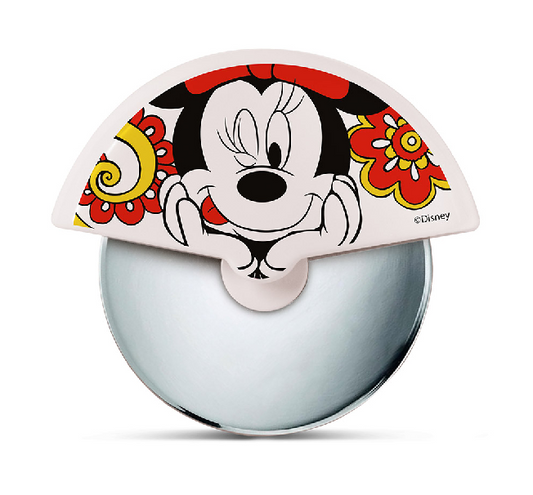 Poly/Edelstahl Pizzaschneider "Minnie" forever & ever