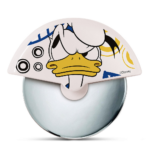 Poly/Edelstahl Pizzaschneider "Donald" forever & ever