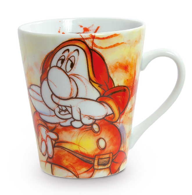 Porzellan Tasse 7 Zwerge "Sneezy" - 380 ml