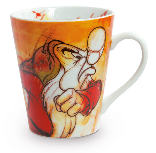 Porzellan Tasse 7 Zwerge "Grumpy" - 380 ml
