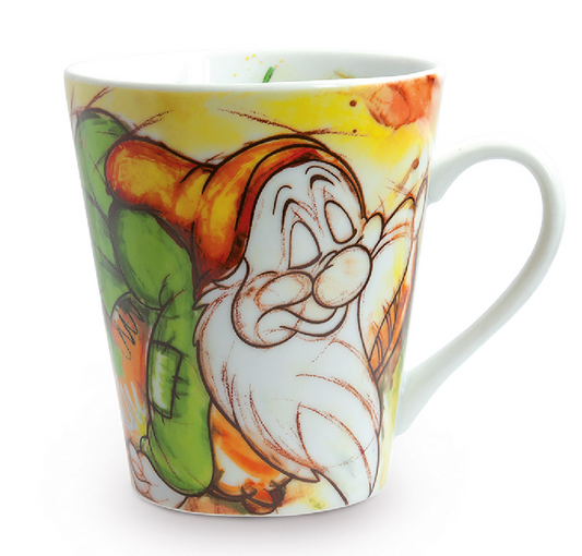 Porzellan Tasse 7 Zwerge "Sleepy" - 380 ml