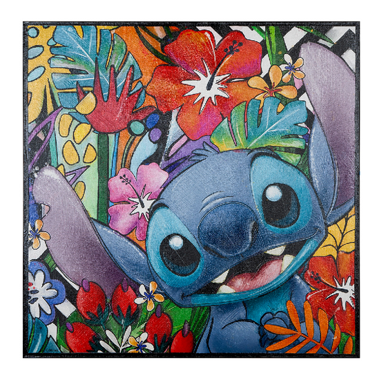 Holz Leinwand Stitch