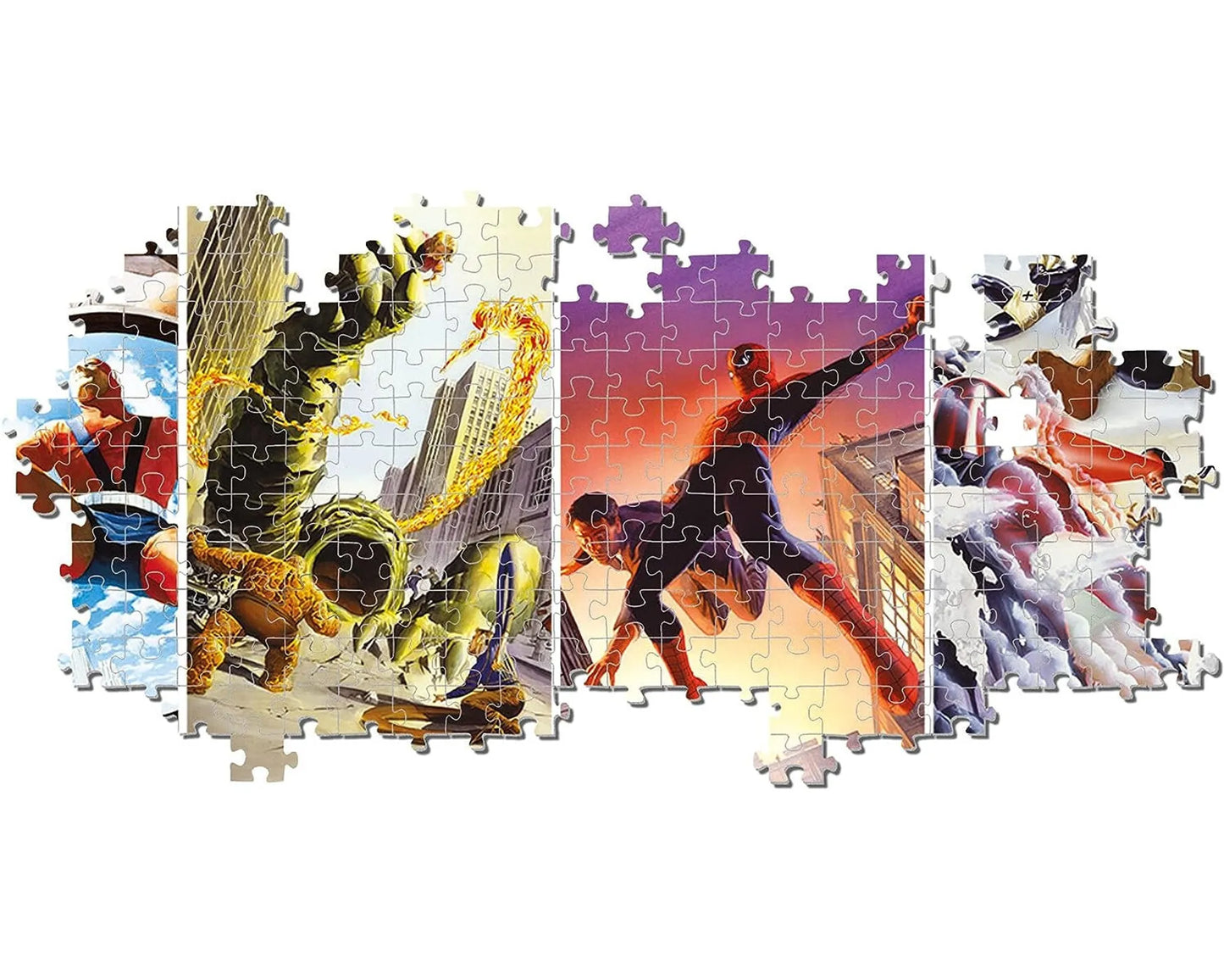 Panorama Puzzle - Marvel (1000 Teile) Superhelden Puzzel