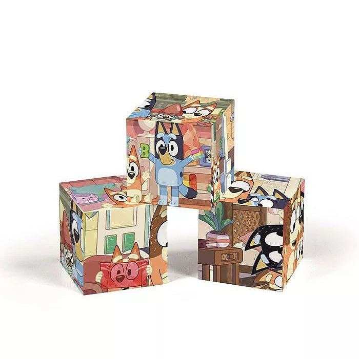 Bluey Märchenwürfel 6er-Set Clementoni