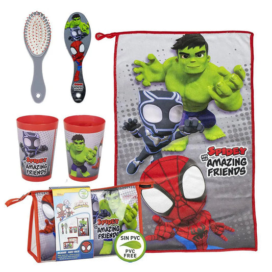 Spidey Kulturbeutel Set für Kinder