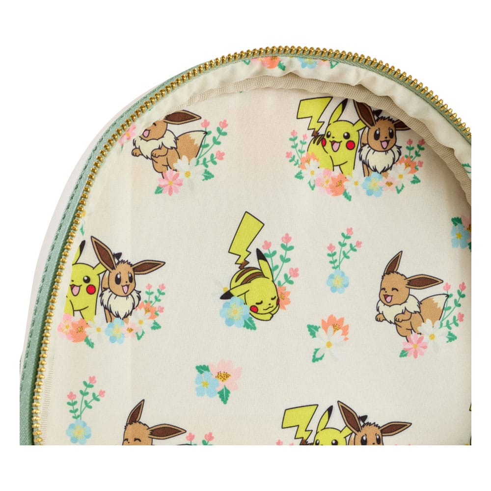 Vorbestellung Pokemon by Loungefly Mini Rucksack Pikachu & Eevee Floral