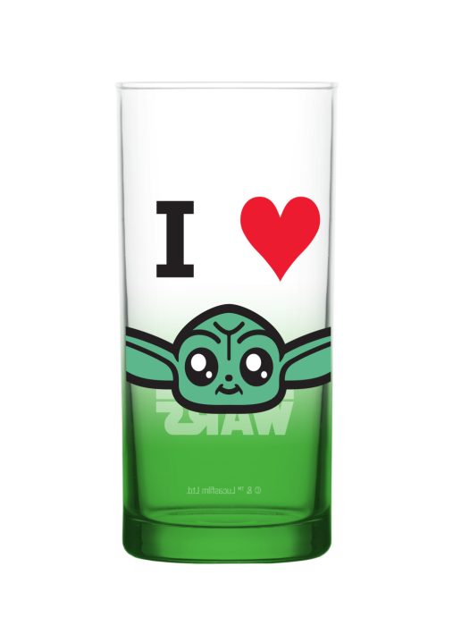 Yoda  Premium-Glasbecher