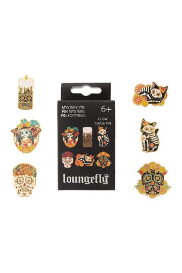 Vorbestellung Loungefly Ansteck-Pins Blind Box Dia de los Muertos