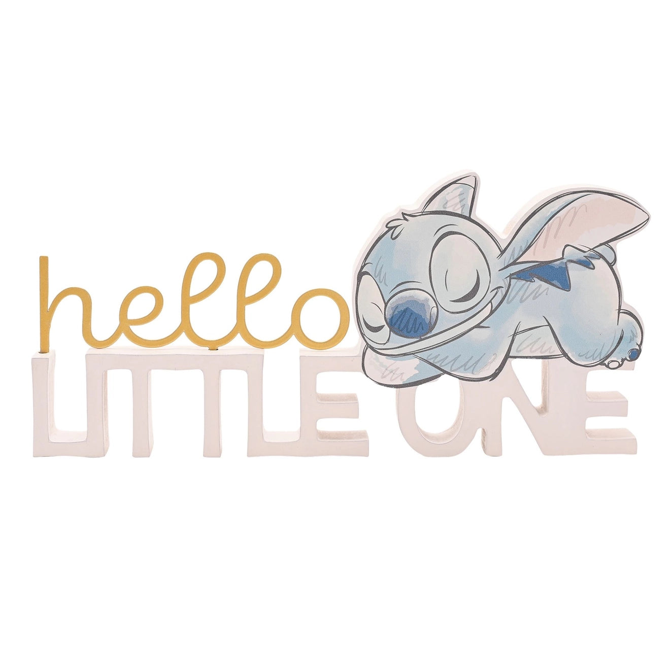Stich Baby Mantelplakette