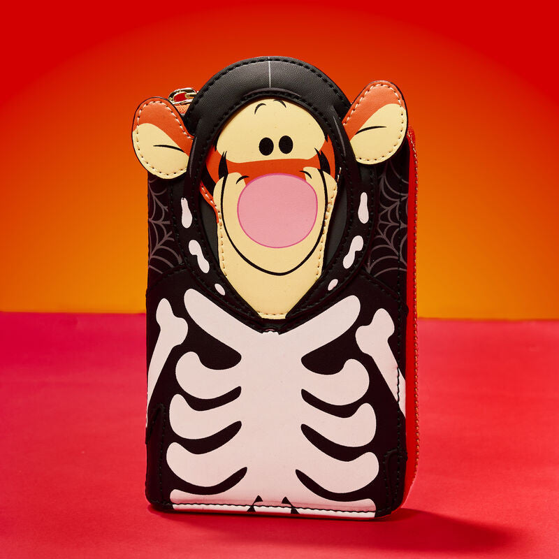 Vorbestellung Loungefly Winnie Der Pooh Skelett Tigger Cosplay Leuchtend Geldbeutel