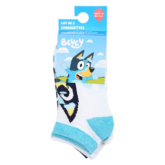 Bluey Kinder-Sneaker-Socken  3er Pack