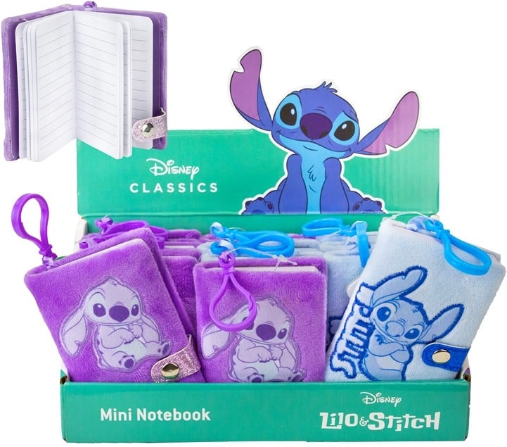 Disney Lilo & Stitch Mini-Plüsch-Notizbuch