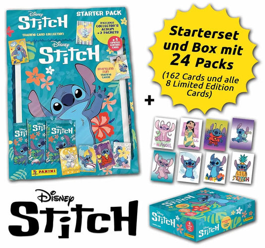 Vorbestellung Disney Stitch - Trading Cards - Box-Bundle