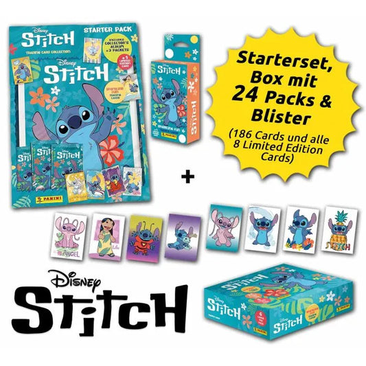 Vorbestellung Disney Stitch - Trading Cards - Sammel-Bundle