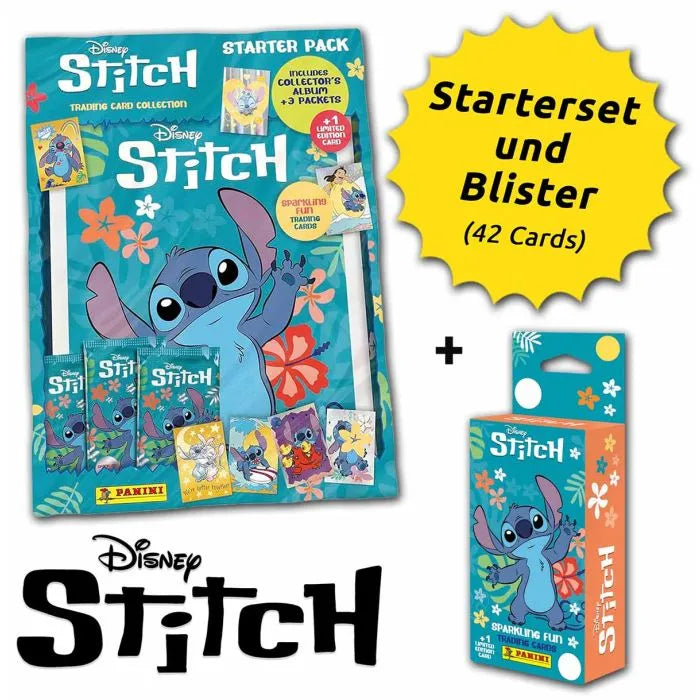 Vorbestellung Disney Stitch - Trading Cards - Schnupper-Bundle