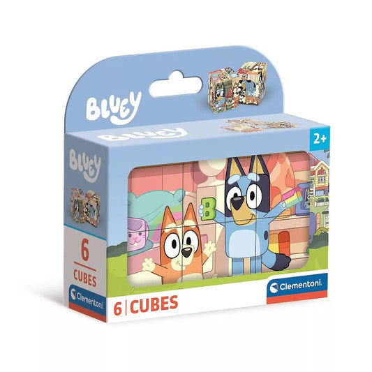 Bluey Märchenwürfel 6er-Set Clementoni