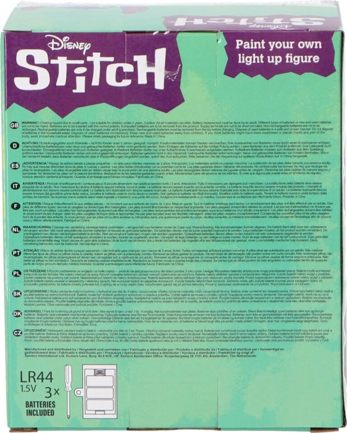 Lilo & Stitch DIY Malset – Gestalte deine eigene leuchtende Stitch-Figur