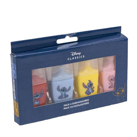 Disney Lilo und Stitch Moods Mini-Textmarker-Set 4-teilig
