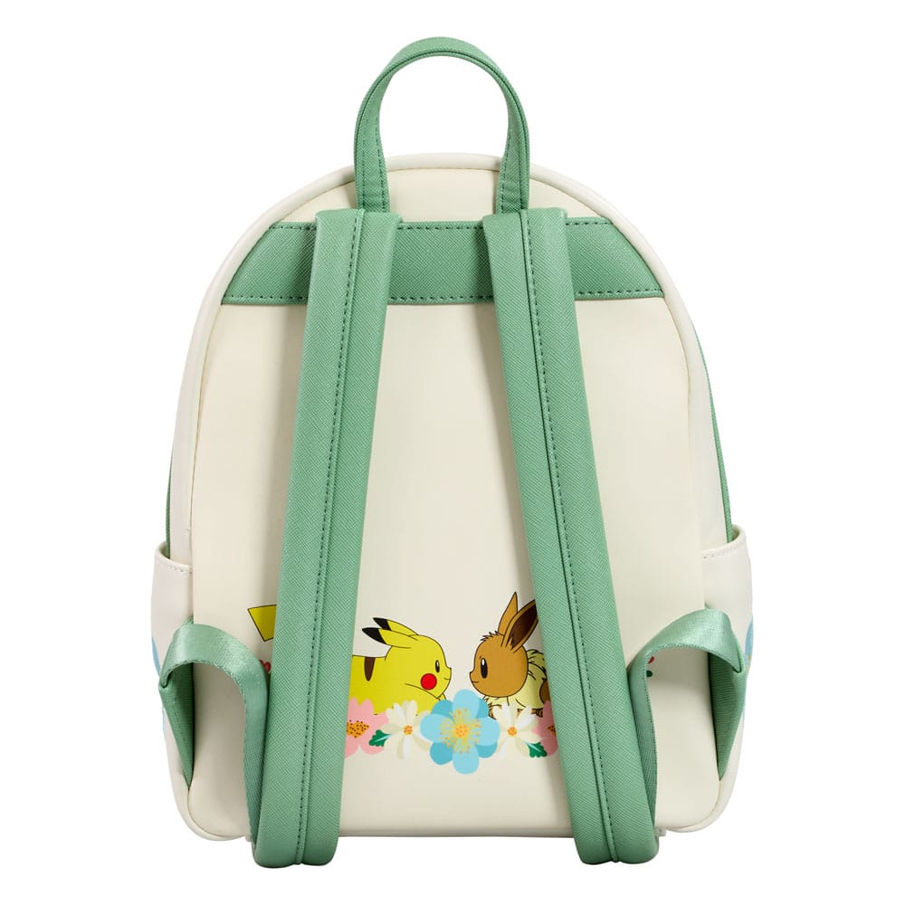 Vorbestellung Pokemon by Loungefly Mini Rucksack Pikachu & Eevee Floral