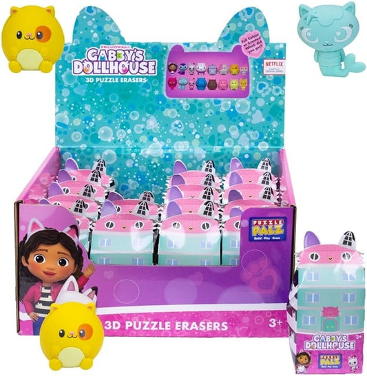Gabbys Dollhouse Scented Puzzle Palz 3D Puzzle Radiergummi