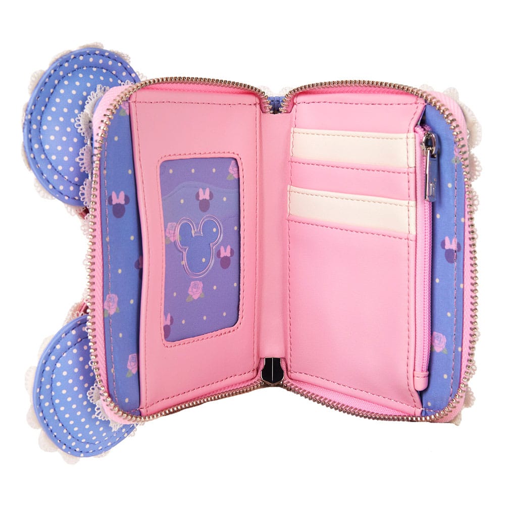 Vorbestellung Disney by Loungefly Geldbeutel Minnie Floral and Lace Ears