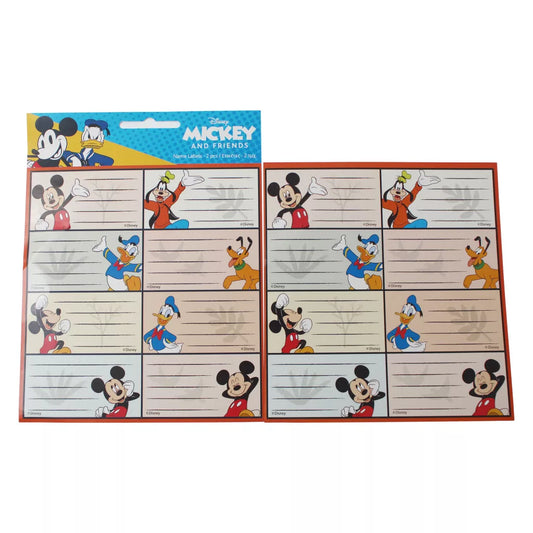 Disney Mickey Fun Heftetikett 16 Stk