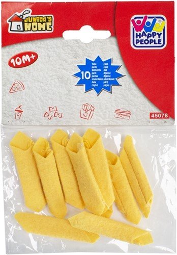 Happy People Junior's Home Plüsch Pasta 10 Teilig Penne
